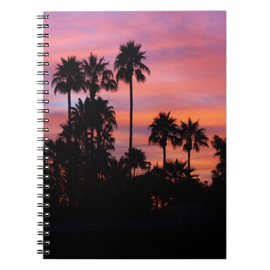Sonnenaufgang in Gilbert, AZ Notizblock (Vorderseite)