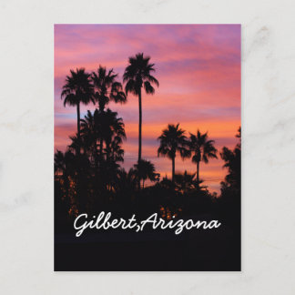 Sonnenaufgang in Gilbert, AZ Postkarte