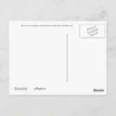 Sonnenaufgang in Markleeville Postkarte (Rückseite)