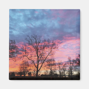 Sonnenaufgang in Oklahoma Magnet