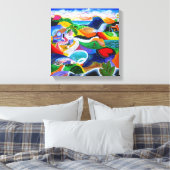 Sonnenaufgang in Puerto Rico Leinwanddruck (Insitu (Schlafzimmer))