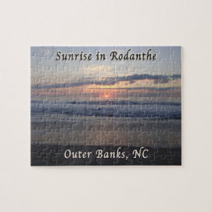 Sonnenaufgang in Rodanthe äußeren Banken NC Puzzle