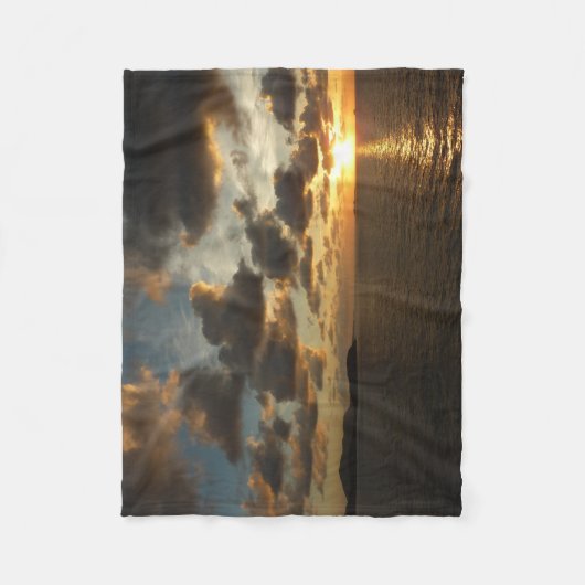 Sonnenaufgang in St. Thomas I. US-Jungfrau Fleecedecke (Vorderseite)