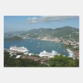 Sonnenaufgang in St. Thomas I. US-Jungfrau Geschenkpapier Set (Vorderseite 2)