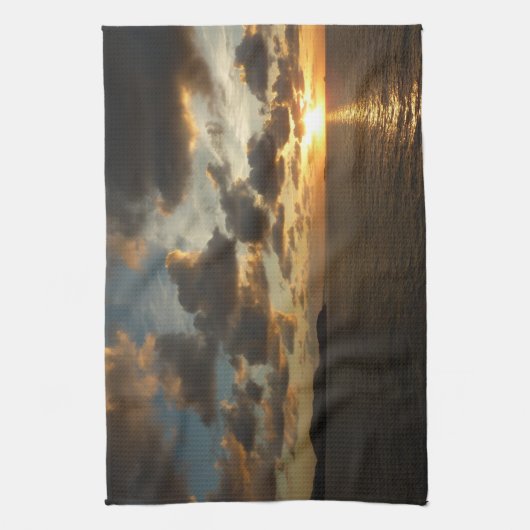 Sonnenaufgang in St. Thomas I. US-Jungfrau Handtuch (Vertikal)