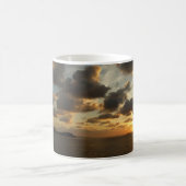 Sonnenaufgang in St. Thomas I. US-Jungfrau Kaffeetasse (Mittel)