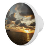 Sonnenaufgang in St. Thomas I. US-Jungfrau Keramikknauf (Rechts)