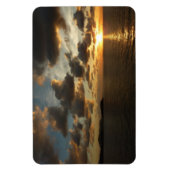 Sonnenaufgang in St. Thomas I. US-Jungfrau Magnet (Vertikal)