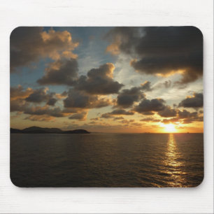 Sonnenaufgang in St. Thomas I. US-Jungfrau Mousepad