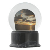 Sonnenaufgang in St. Thomas I. US-Jungfrau Schneekugel (Rückseite)