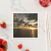 Sonnenaufgang in St. Thomas I. US-Jungfrau Serviette (Beispiel)