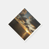 Sonnenaufgang in St. Thomas I. US-Jungfrau Serviette (Ecke)