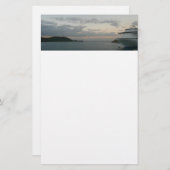 Sonnenaufgang in St. Thomas II Kreuzfahrt Seascape Briefpapier (Vorne/Hinten)