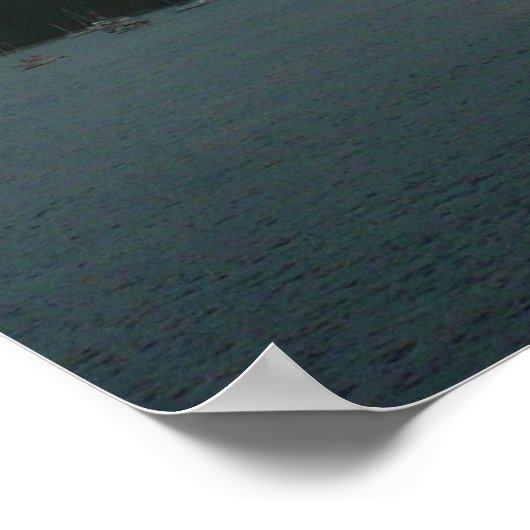 Sonnenaufgang in St. Thomas II Kreuzfahrt Seascape Poster (Ecke)