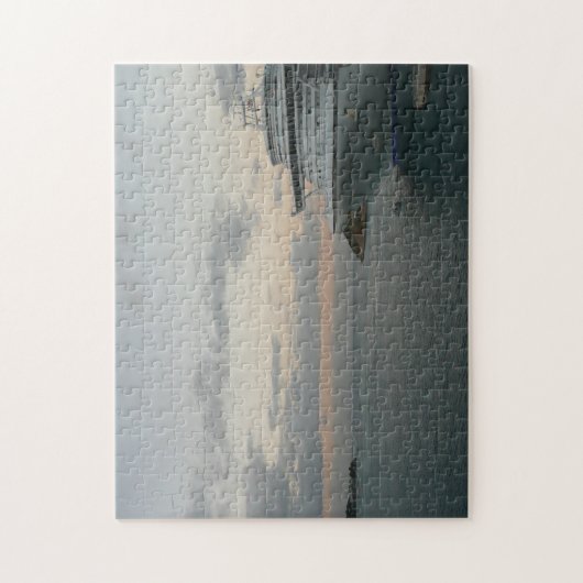 Sonnenaufgang in St. Thomas II Kreuzfahrt Seascape Puzzle (Vertikal)