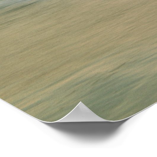 Sonnenaufgang in Tulum Mexiko Poster (Ecke)