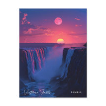 Sonnenaufgang in Victoria Falls Sambia