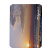 Sonnenaufgang in Virginia Magnet (Vertikal)