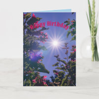 Sonnenaufgang in vollen Glitzern mit Blick auf den