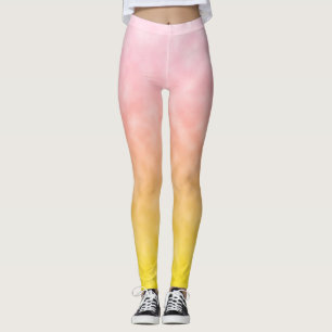 Sonnenaufgang in Zuckerwatte-Himmeln Leggings