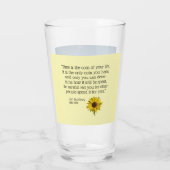 Sonnenaufgang, Inspiration, zweiseitig, Glas (Rückseite)