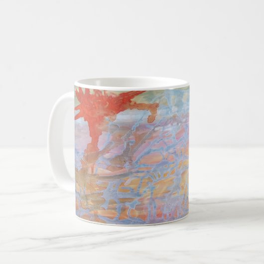 Sonnenaufgang Kaffeetasse (Vorderseite Links)