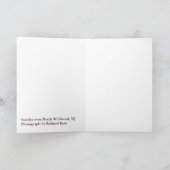 Sonnenaufgang Karte (Innenseite)