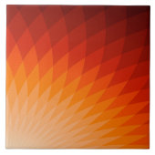 Sonnenaufgang-Keramik-Fliese Fliese (Vorderseite)