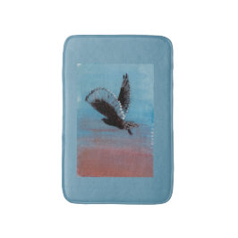 Sonnenaufgang Kunst Badematte