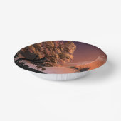 Sonnenaufgang Landschaft mit See und Deers-51207 Pappteller (Gewinkelt)