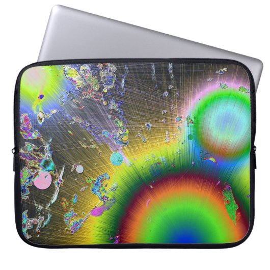 Sonnenaufgang Laptopschutzhülle (Vorderseite)