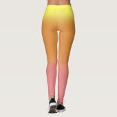 Sonnenaufgang Leggings (Rückseite)