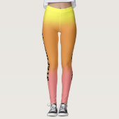 Sonnenaufgang Leggings (Vorderseite)