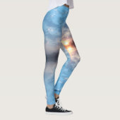 Sonnenaufgang-Leggings Leggings (Rechts)