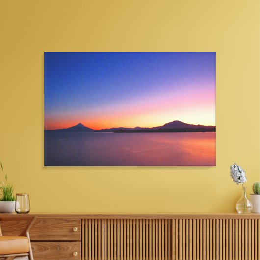 Sonnenaufgang Leinwanddruck (Insitu (Wohnzimmer))