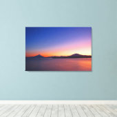 Sonnenaufgang Leinwanddruck (Insitu (Holzboden))