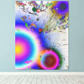 Sonnenaufgang Leinwanddruck (Insitu (Holzboden))