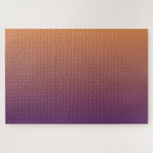 Sonnenaufgang - Lila, subtile Gradient-Minimal zu  Puzzle