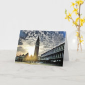 Sonnenaufgang, Markusplatz Karte (Gelbe Blume)