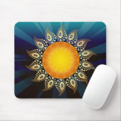 Sonnenaufgang-Mausunterlage Mousepad (Mit Mouse)