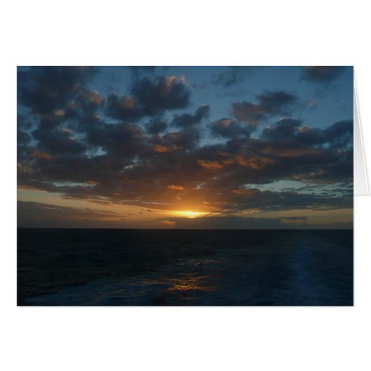 Sonnenaufgang Meer II Meer Seascape (Vorderseite (Horizontal))