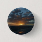 Sonnenaufgang Meer II Meer Seascape Button (Vorderseite)