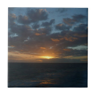 Sonnenaufgang Meer II Meer Seascape Fliese