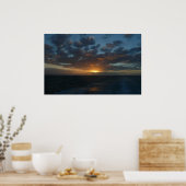 Sonnenaufgang Meer II Meer Seascape Poster (Küche)