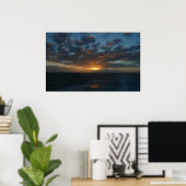 Sonnenaufgang Meer II Meer Seascape Poster (Heimbüro)