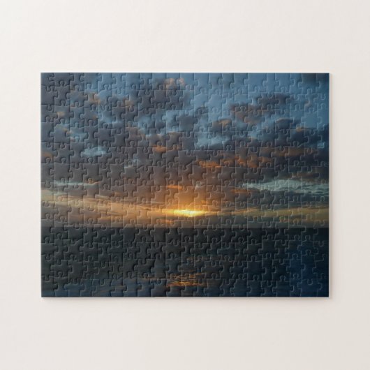 Sonnenaufgang Meer II Meer Seascape Puzzle (Horizontal)