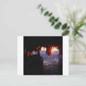 Sonnenaufgang Meereshöhlen Apostelinseln Wisconsin Postkarte (Stehend Vorderseite)