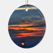 Sonnenaufgang, Melbourne, Florida Keramikornament (Links)