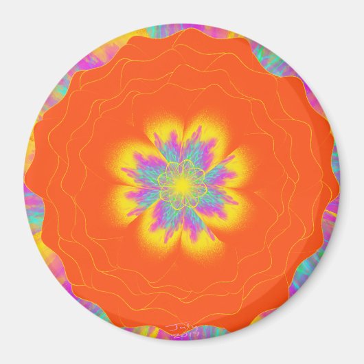 Sonnenaufgang Mohn durch Power Blume Magnet (Vorne)