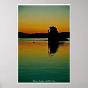 Sonnenaufgang Mono Lake Kalifornien Fine-Art-Fotog Poster